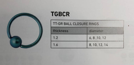 BALL CLOSURE RINGS