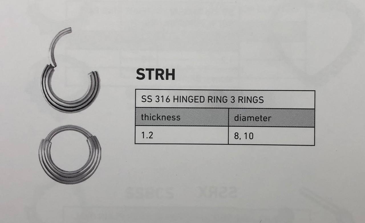 HINGED RING 3 RINGS