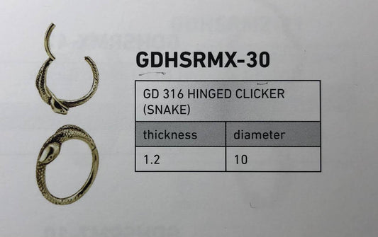 HINGED CLICKER ( SNAKE )