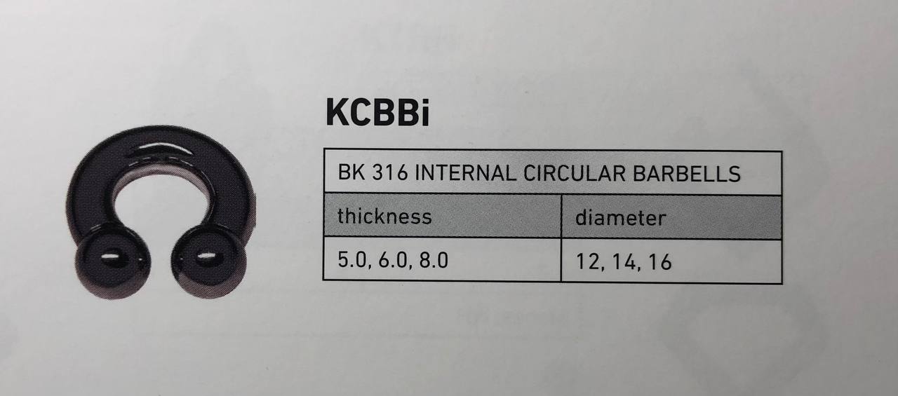 INTERNAL CIRCULAR BARBELLS